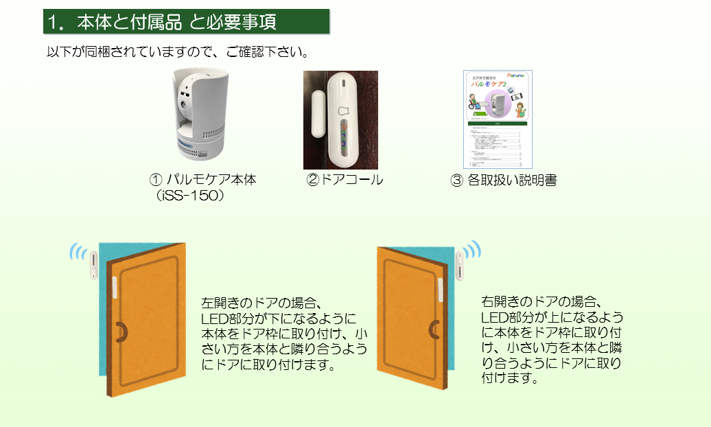 ドアコールC・スマート　DCSM-1 /  テクノスジャパン 取寄品 JAN 　介護福祉用具
